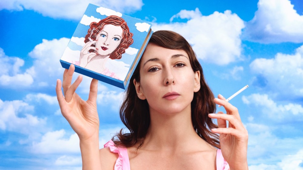 Olympia Le Tan Magritte-inspired collection.
