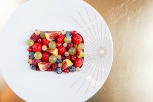 Fruit plate at Ore