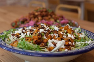 Yotam Ottolenghi-inspired salads at Ima Paris.