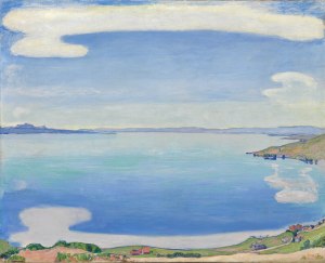 Ferdinand Hodler – Lake Geneva from Chexbres, ca 1904.
