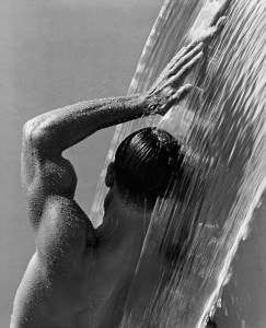 Herb Ritts – Waterfall IV, Hollywood, 1988.