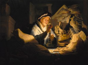 Rembrandt – The Parable of the Rich Fool, 1627.