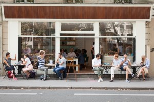 Outside Ima along the Canal Saint Martin