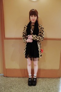 Street style at the Perfume Concert.