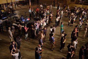 Street style at the Perfume Concert.