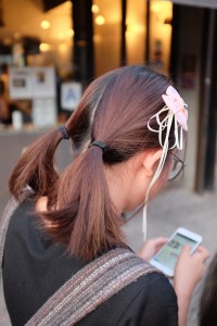 Street style at the Perfume Concert.