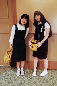 Street style at the Perfume Concert.