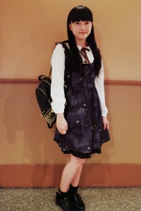 Street style at the Perfume Concert.