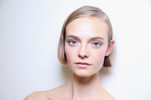 Backstage at Prada Spring 2017