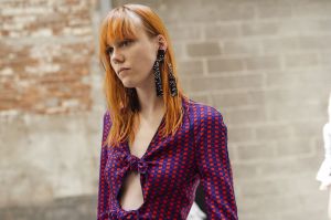 Backstage at Proenza Schouler RTW Spring 2017
