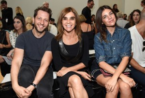 Front Row at Proenza Schouler RTW Spring 2017