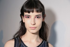 Backstage at Emilio Pucci Spring 2017