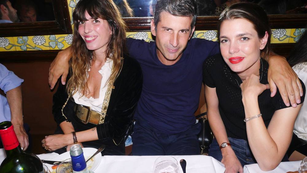 Lou Doillon, André Saraiva, Charlotte Casiraghi