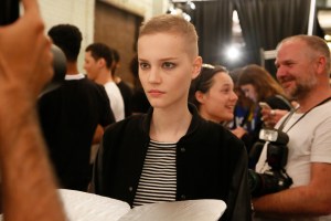 Backstage at Rag & Bone RTW Spring 2017