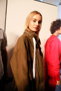 Backstage at Rag & Bone RTW Spring 2017