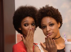 Backstage at Rebecca Minkoff RTW Spring 2017