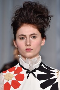 Beauty at Reem Acra RTW Spring 2017