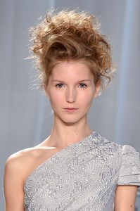 Beauty at Reem Acra RTW Spring 2017