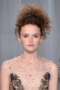 Beauty at Reem Acra RTW Spring 2017
