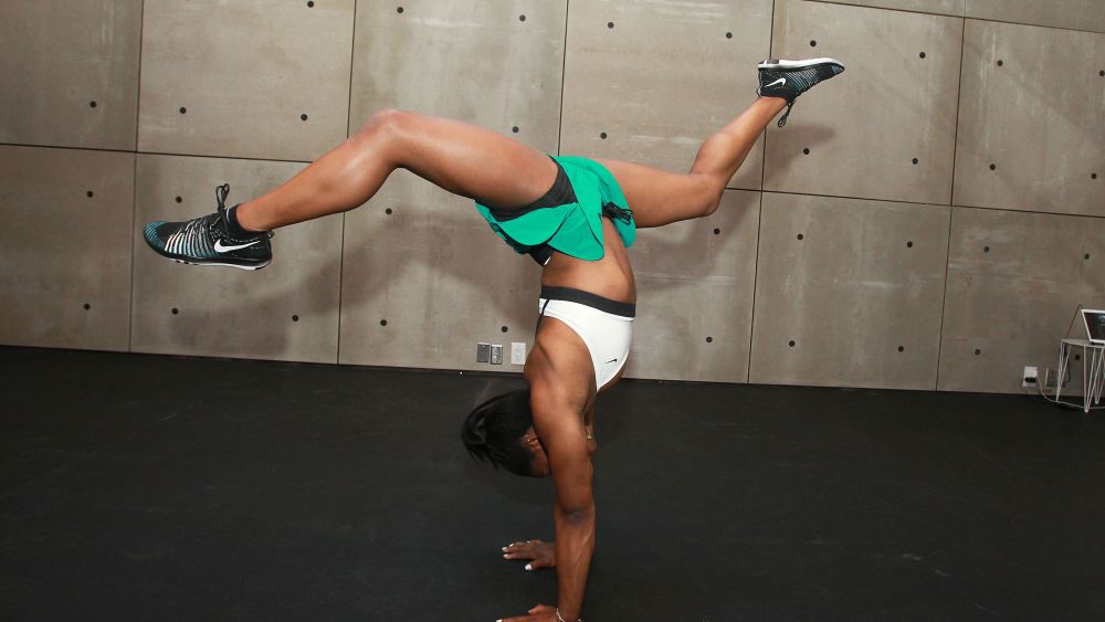 Simone Biles: Photos of the Olympic Gymnast in Nike Ath-leisure
