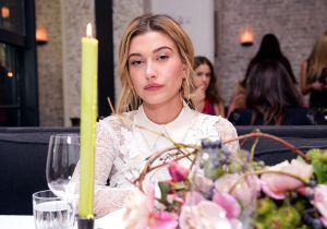 Hailey Baldwin at the W Magazine It Girl Luncheon