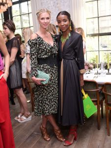 Nicky Hilton Rothschild and Genevieve Jones at the W Magazine It Girl Luncheon