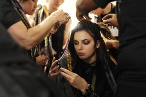 Backstage at Marc Jacobs RTW Spring 2017