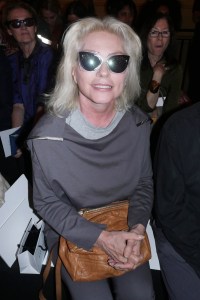 Debbie Harry Front Row at Marc Jacobs RTW Spring 2017