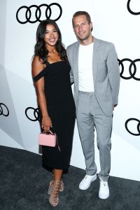 Audi Emmy Party 2016 Hannah Bronfman Brendan Fallis