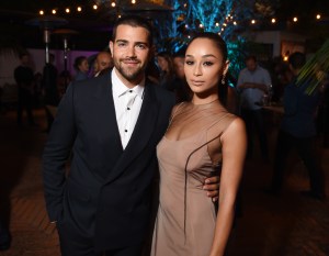 Variety and Women in Film Emmy Party Jesse Metcalfe Cara Santana