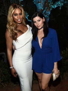 Variety and Women in Film Emmy Party Laverne Cox Trace Lysette