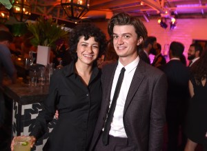Variety and Women in Film Emmy Party Alia Shakwat Joe Keery