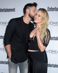 Entertainment Weekly pre-Emmy party Maksim Chmerkovsky and Peta Murgatroyd