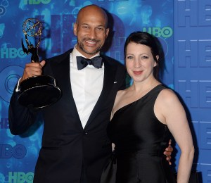 HBO Emmy Party 2016 Keegan Michael Key Elisa Pugliese