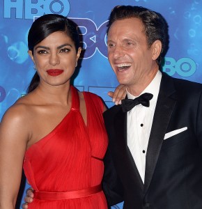 HBO Emmy Party 2016 Priyanka Chopra Tony Goldwyn
