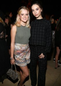 Chanel dinner Ava Phillippe and Amanda Steele
