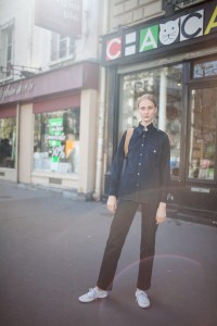 Street style at Paris Fashion Week Spring 2017