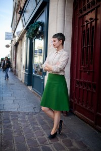 Street style at Paris Fashion Week Spring 2017