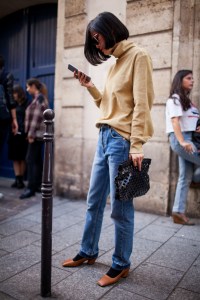 Street style at Paris Fashion Week Spring 2017