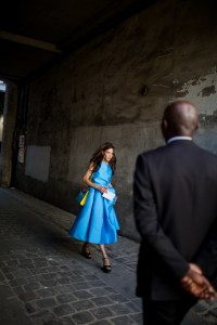 Street style at Paris Fashion Week Spring 2017