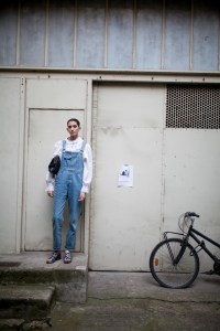 Street style at Paris Fashion Week Spring 2017