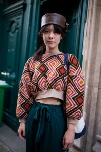 Street style at Paris Fashion Week Spring 2017