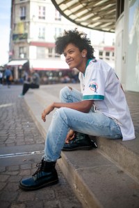 Street style at Paris Fashion Week Spring 2017