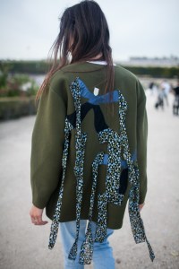 Street style at Paris Fashion Week Spring 2017