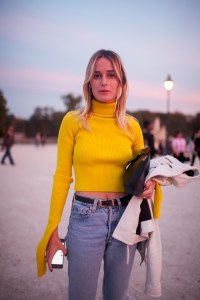 Street style at Paris Fashion Week Spring 2017