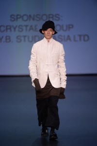 A look from Lee Tak-shing, first runner-up of The Hong Kong Young Fashion Designers' Contest