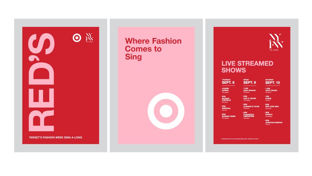 Target's Red's Lounge Entertaining Fashion Week
