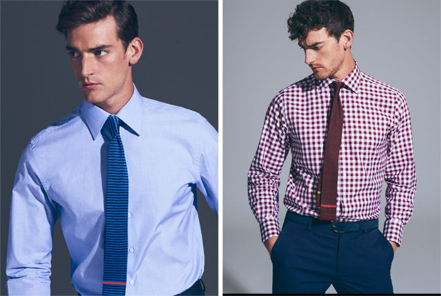 Thomas Pink business shirting range