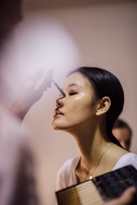 Backstage at Tibi RTW Spring 2017