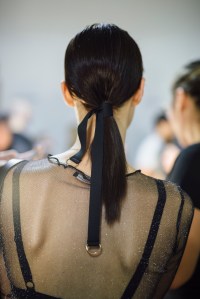Backstage at Tibi RTW Spring 2017